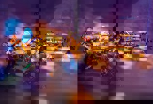 Close Up Of Butterly Decorated Ak47 At Reloaded Exhibition Royal Armouries Leeds Resize