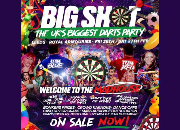 Royal Armouries Whats On Darts Feb 2027 Tickets On Sale